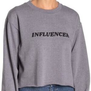 Suburban Riot Crop Sweatshirt